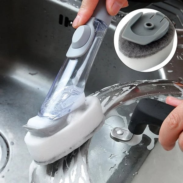 Dish brush with soap dispenser - DishMaster-State of Style