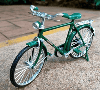 DIY Bike Model Scale - RetroCycle-Black (do-it-yourself)-State of Style