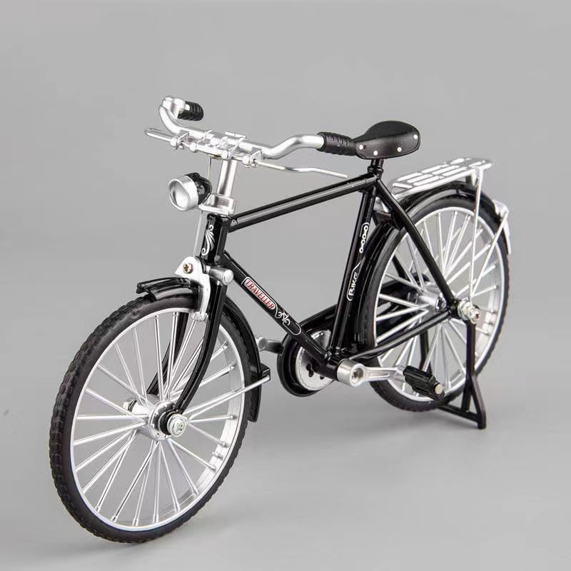 DIY Bike Model Scale - RetroCycle-Black (do-it-yourself)-State of Style