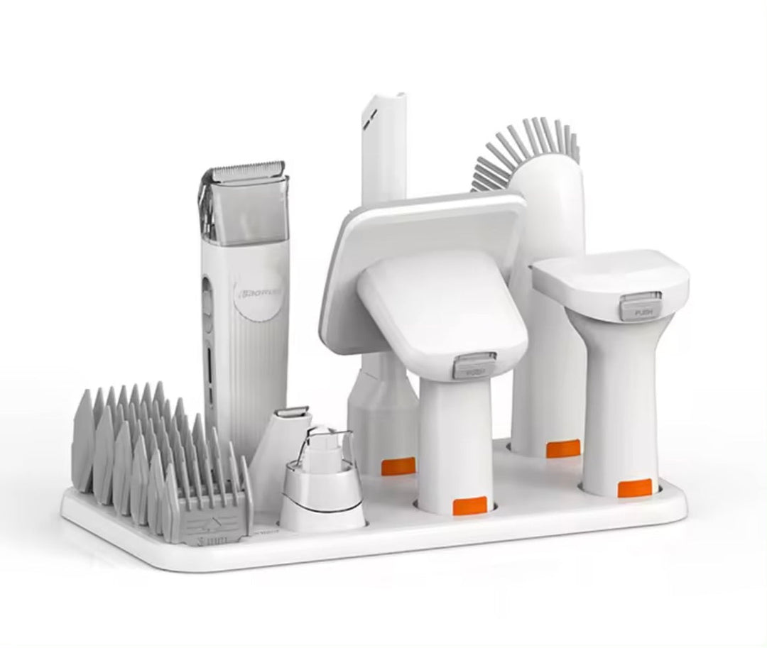Dog and Cat Clipper with Built-in Vacuum Cleaner - GroomMaster Pro-State of Style