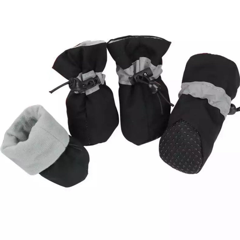 Dog Boots - Pawsome Winter Walkies-Black-XS 1 - 2 kg-State of Style