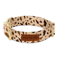 Dog Collar with Golden Accents – GoldenTerra-XS / 15mm-State of Style