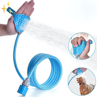 Dog Shower Glove with Brush and Garden Hose in One - AquaPaw-State of Style