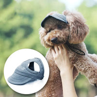 Dog Sun Cap for UV Protection-Blue-S - Small dogs (weight under 10 kgs)-State of Style