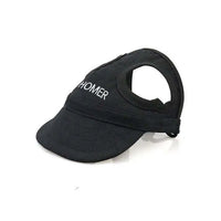 Dog Sun Hat for UV Protection-Black-S - For small dogs (under 10 kg)-State of Style