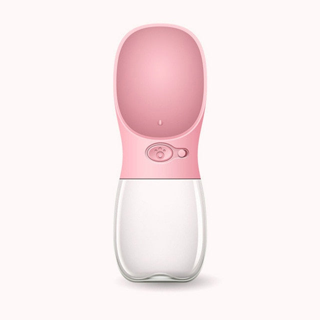 Dog Water Bottle for On the Go - HydroDog-Pink-350 ml-State of Style