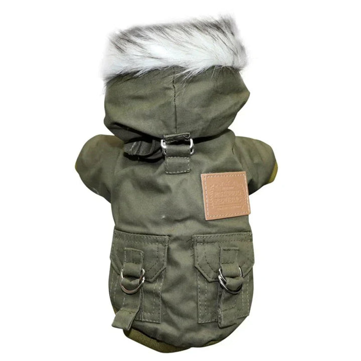 Dog Winter Coat - FrostPaws-Green-XS-State of Style