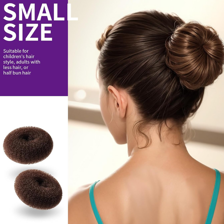 Donut Knot Maker Set – 7 Rings & Accessories-Chocolate-State of Style