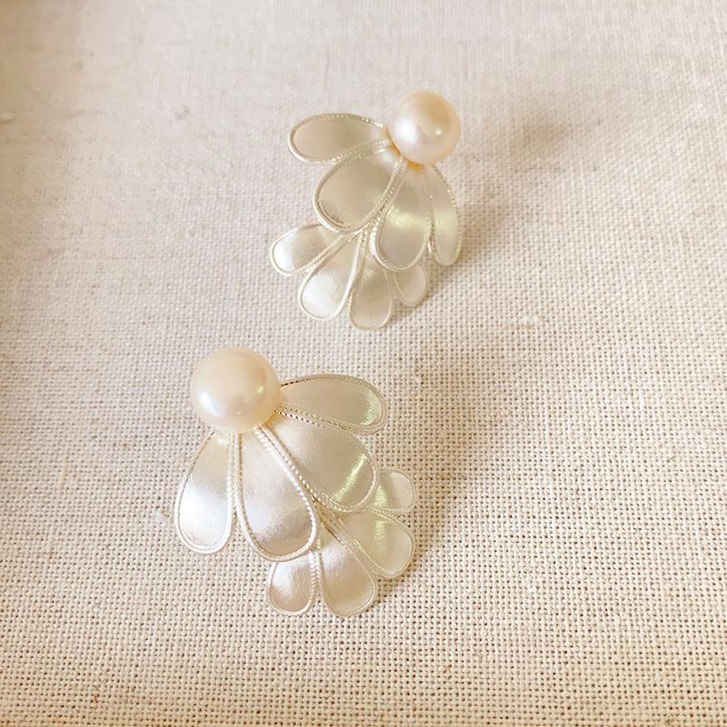Double Layered Flower Blado Earrings - Lunara-State of Style