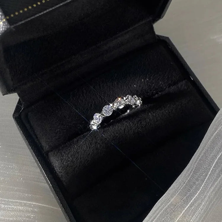 Double Layered Star Ring Set - Astrid-Multiple Stones-State of Style