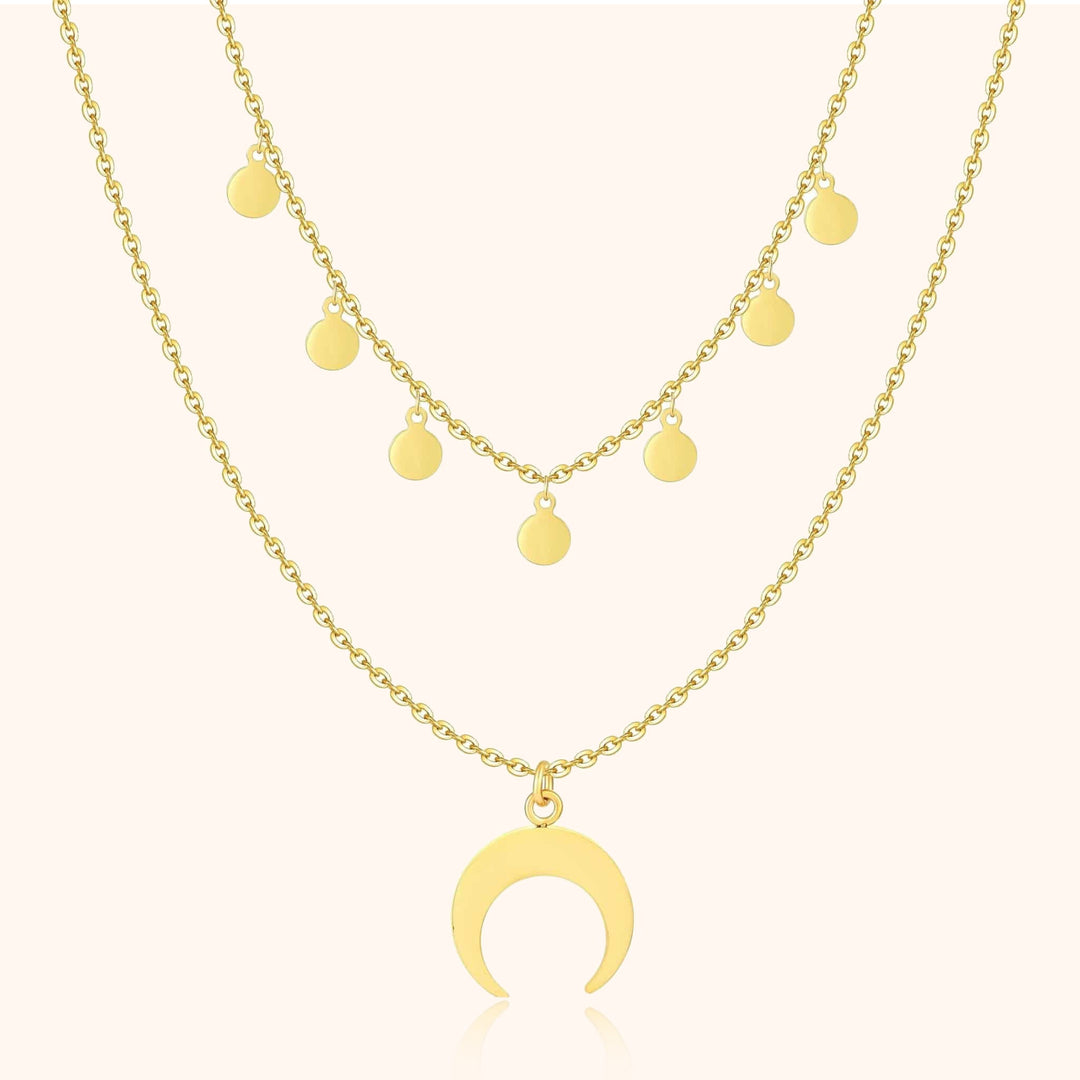 Double Necklace - Luna-Gold-State of Style