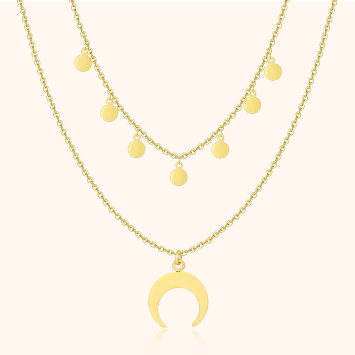 Double Necklace - Luna-Gold-State of Style