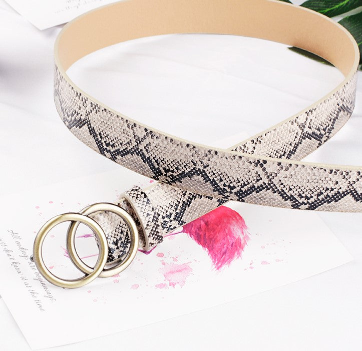 Double Ring Designer Belt – A Stylish Detail for Your Everyday Look!-A1 Copper Ring-State of Style