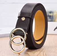 Double Ring Designer Belt – A Stylish Detail for Your Everyday Look!-A1 Copper Ring-State of Style