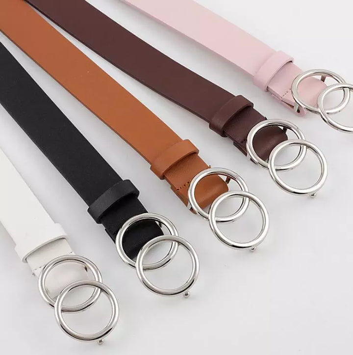 Double Ring Designer Belt – A Stylish Detail for Your Everyday Look!-A1 Copper Ring-State of Style
