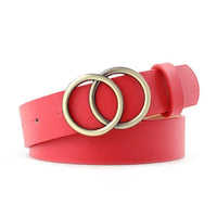 Double Ring Designer Belt – A Stylish Detail for Your Everyday Look!-A1 Copper Ring-State of Style