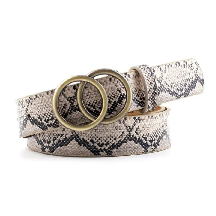 Double Ring Designer Belt – A Stylish Detail for Your Everyday Look!-A8 Copper Ring-State of Style