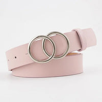 Double Ring Designer Belt – A Stylish Detail for Your Everyday Look!-B1 Silver Ring-State of Style