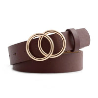 Double Ring Designer Belt – A Stylish Detail for Your Everyday Look!-C3 Golden Ring-State of Style