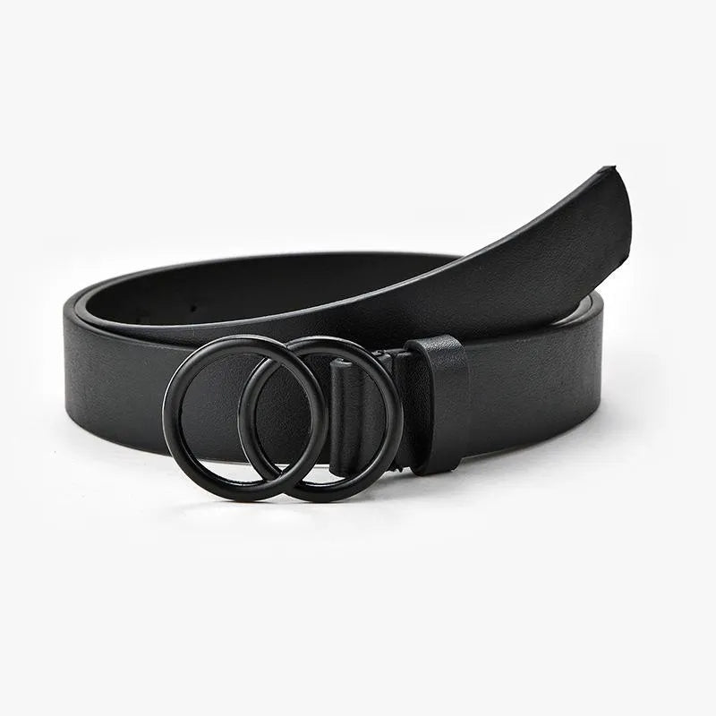 Double Ring Designer Belt – A Stylish Detail for Your Everyday Look!-D1-State of Style
