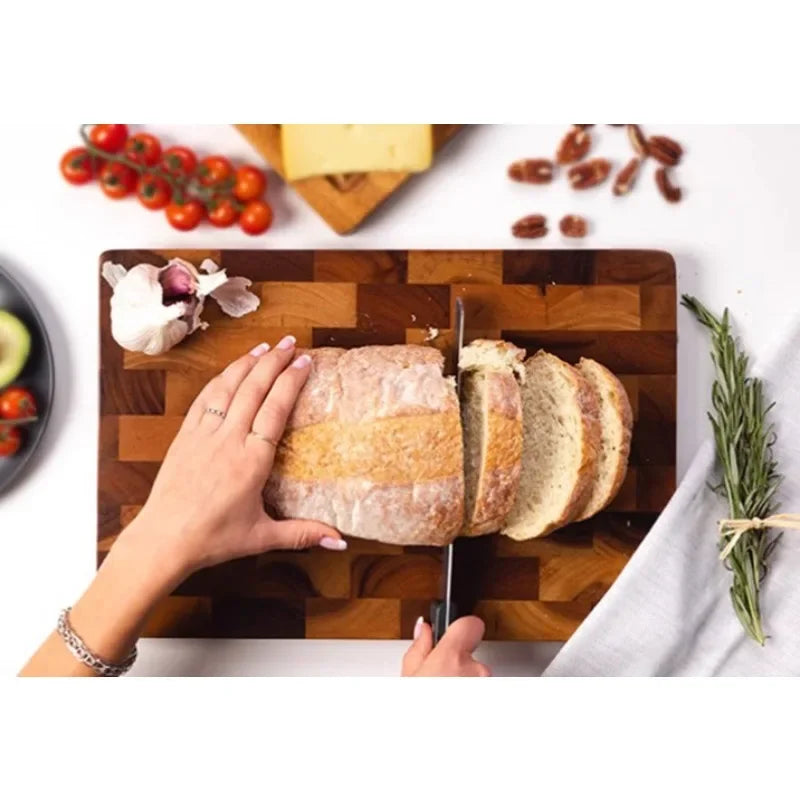 Double-sided Chopping Board - TimberFlow-Small: 28.00 × 18.01 × 1.19 cm-State of Style