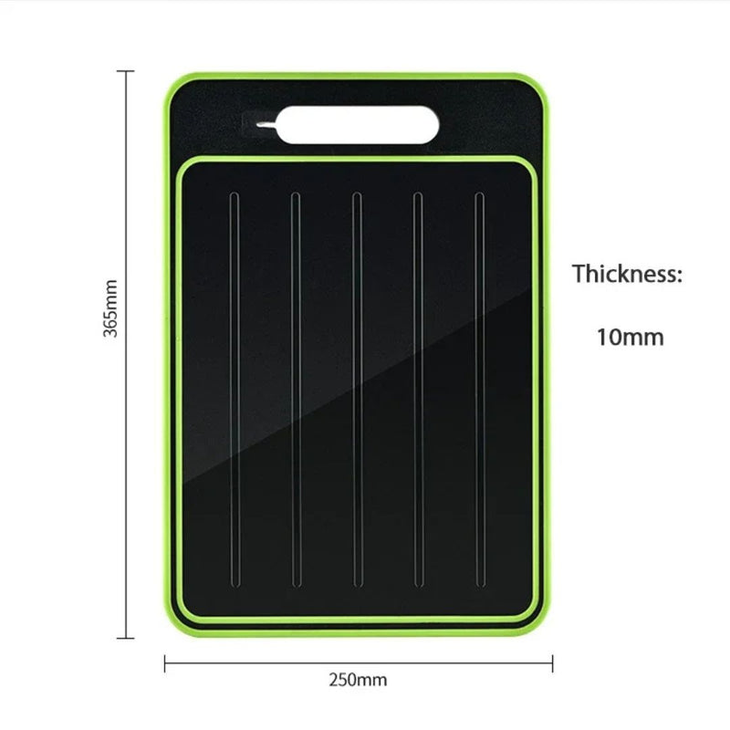 Double-Sided Chopping Board with Defrosting Plate - BladeBoard-State of Style