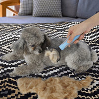 Double-Sided Hair Removal Comb for Pets - SmoothGroom-Blue-State of Style