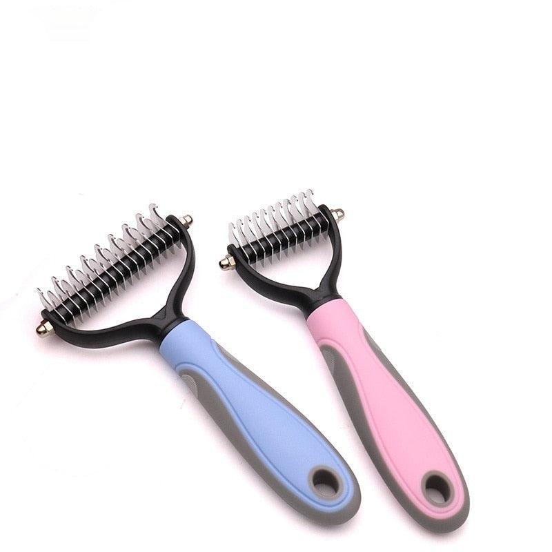 Double-Sided Hair Removal Comb for Pets - SmoothGroom-Blue-State of Style