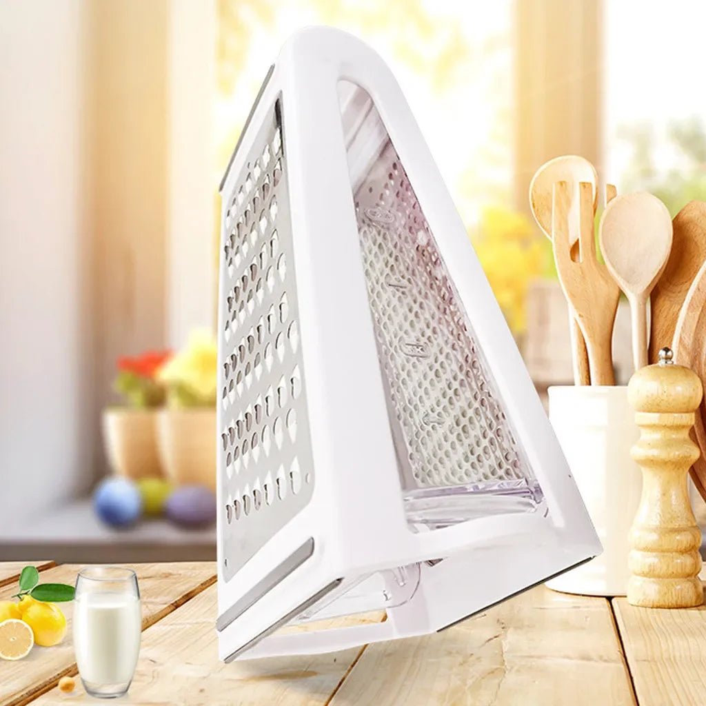 Double-sided kitchen grater with collection tray - GratoRasp-State of Style