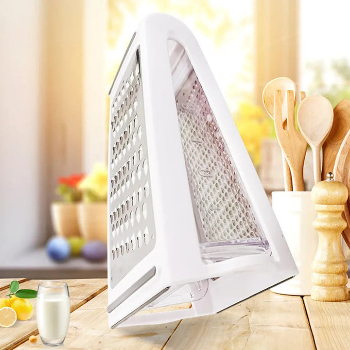 Double-sided kitchen grater with collection tray - GratoRasp-State of Style