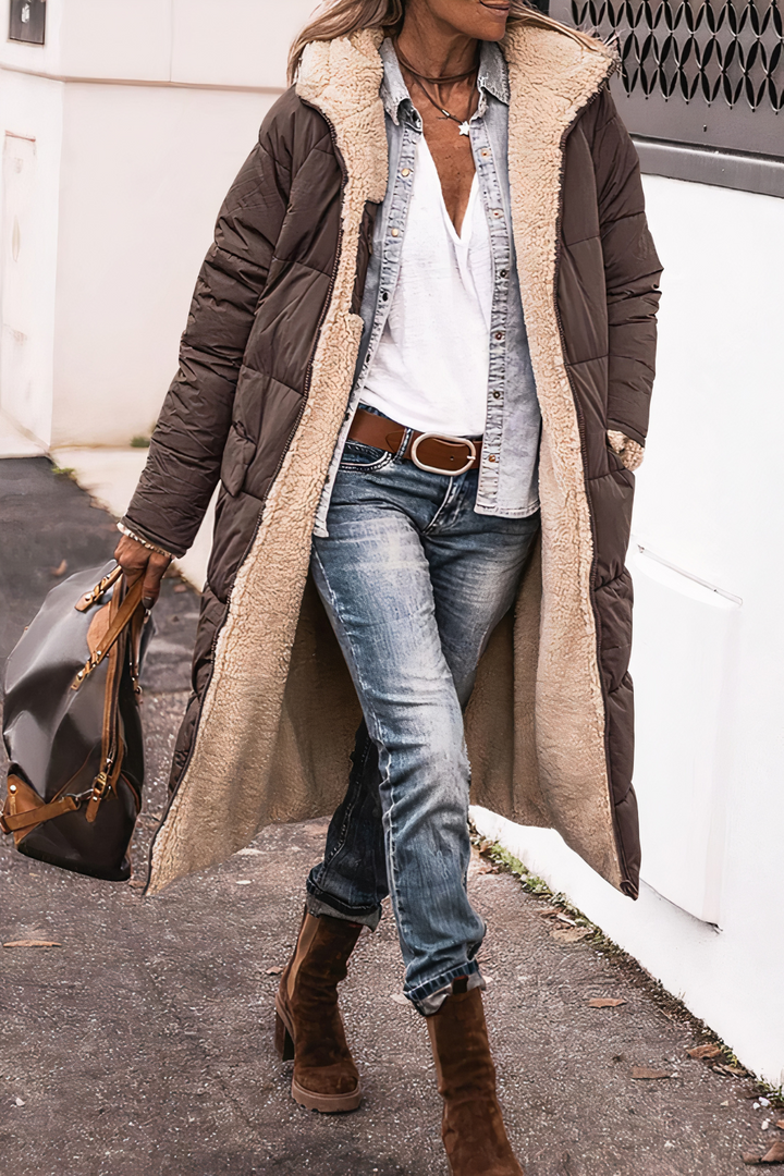Double-Sided Parka - Nova-Brown-S-State of Style