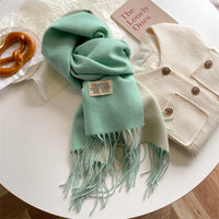 Double-Sided Pashmina Scarf - Elena-Green-State of Style