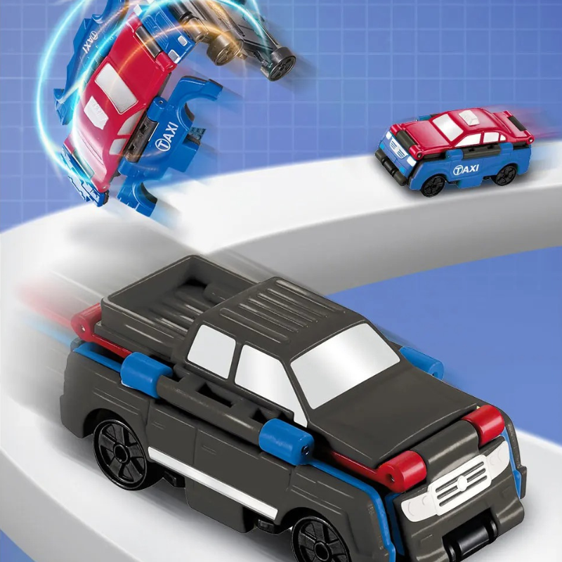 Double-Sided Play Cars for Fantasy World Play - FlipWheels-Emergency vehicles-State of Style