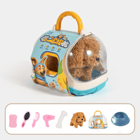 Walking plush dog with motion feature – interactive cuddly toy for children
