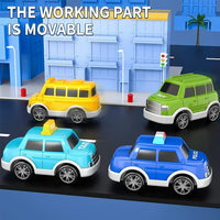 Toy city van with light and sound effects – includes vehicles