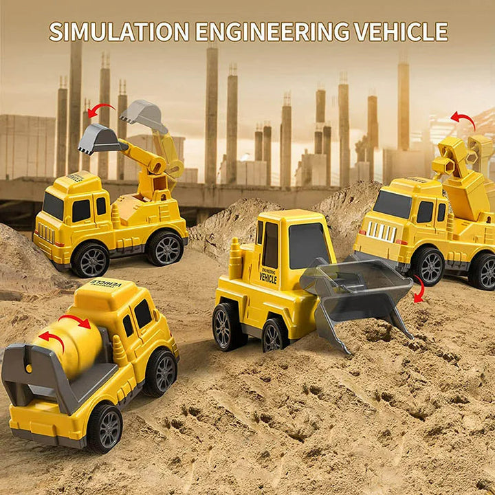 Toy city van with light and sound effects – includes vehicles