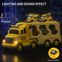 Toy city van with light and sound effects – includes vehicles