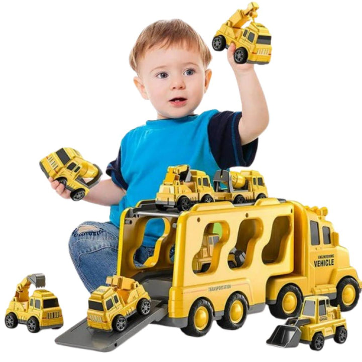 Toy city van with light and sound effects – includes vehicles