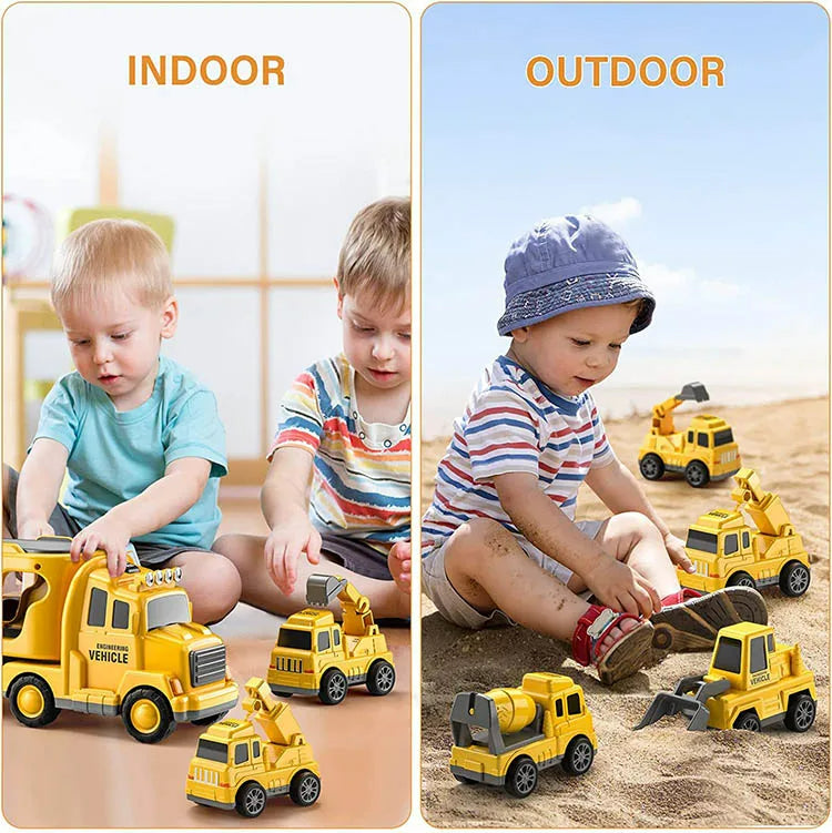 Toy city van with light and sound effects – includes vehicles