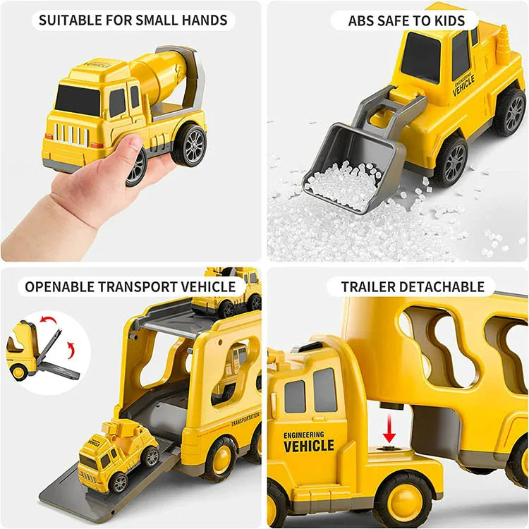 Toy city van with light and sound effects – includes vehicles