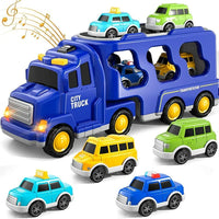Toy city van with light and sound effects – includes vehicles