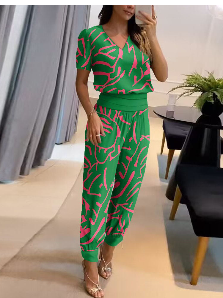 Ladies Set with Blouse and Trousers – Aurora