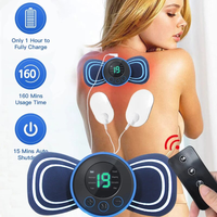 DRAAGBARE ELEKTRISCHE MINI NEK MASSAGER MET PAD & AFSTANDSBEDIENING | INTELLIGENT MASSAGEAPPARAAT-Met afstandsbediening-State of Style