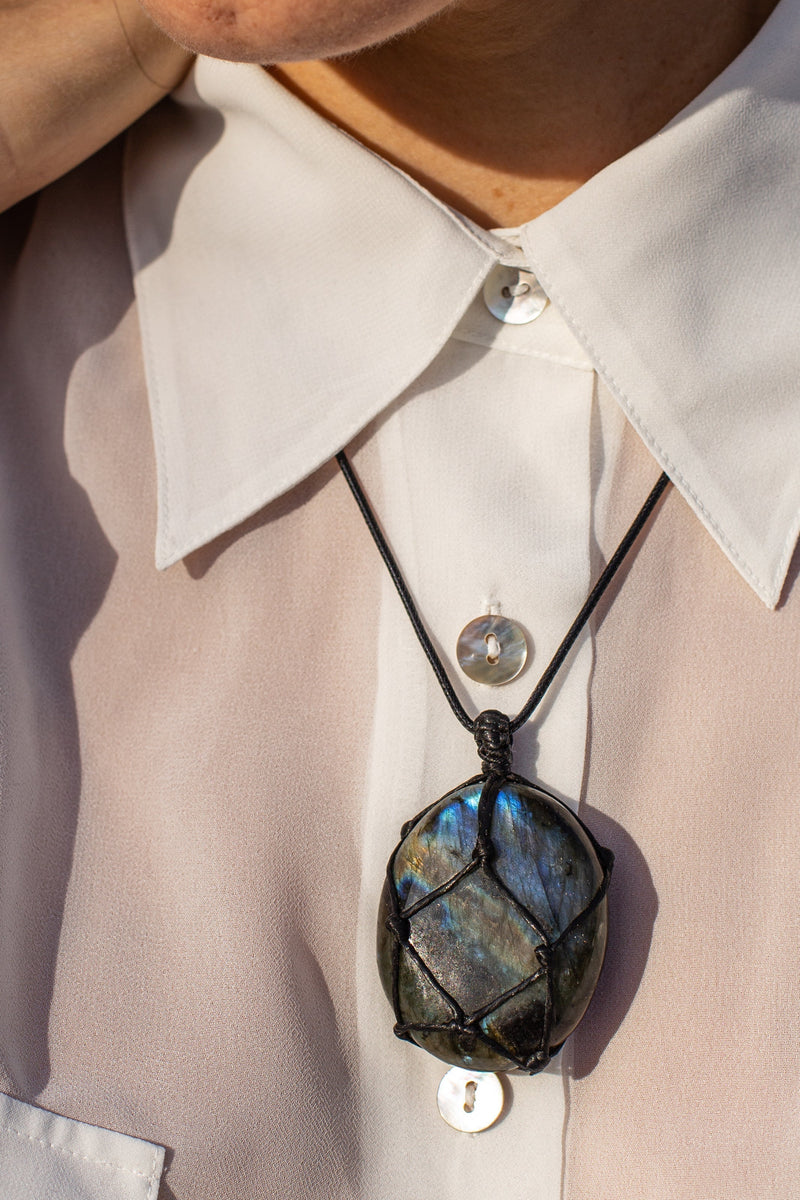 Dragonheart Labradorite Necklace - Astrid-State of Style