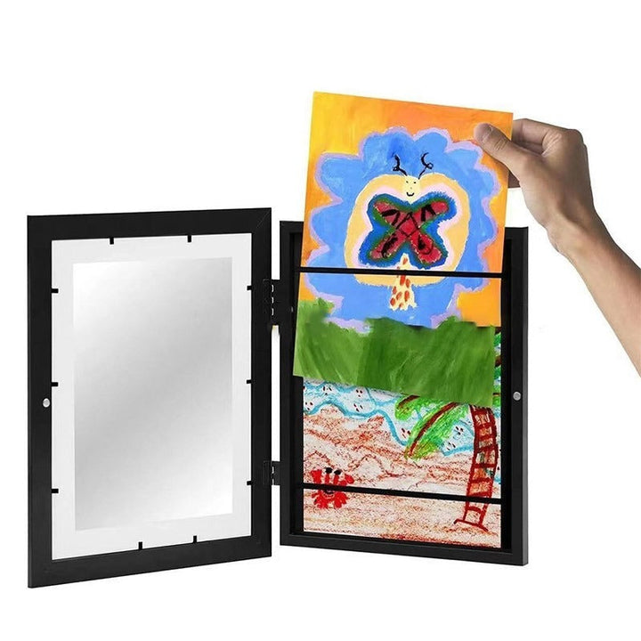 Drawing List - ArtSwap Frame-A4-Black Wood-State of Style