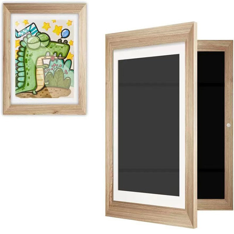 Drawing List - ArtSwap Frame-A4-Brown Wood-State of Style
