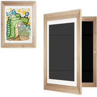 Drawing List - ArtSwap Frame-A4-Brown Wood-State of Style