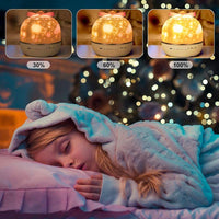 Dream away with Nox – Magical Star Projector for Children-Lamp Rabbit-State of Style