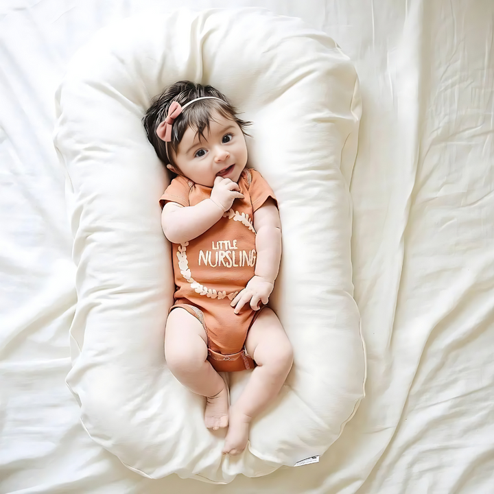 DreamNest Baby Pillow | Safe Comfortable Ergonomic Soft Versatile-Pink-State of Style