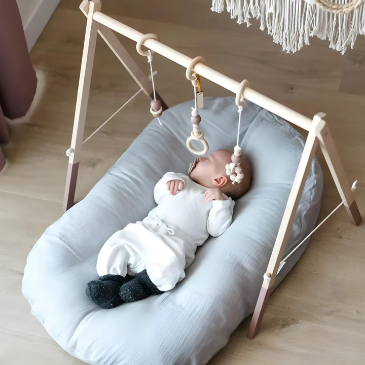 DreamNest Baby Pillow | Safe Comfortable Ergonomic Soft Versatile-Pink-State of Style